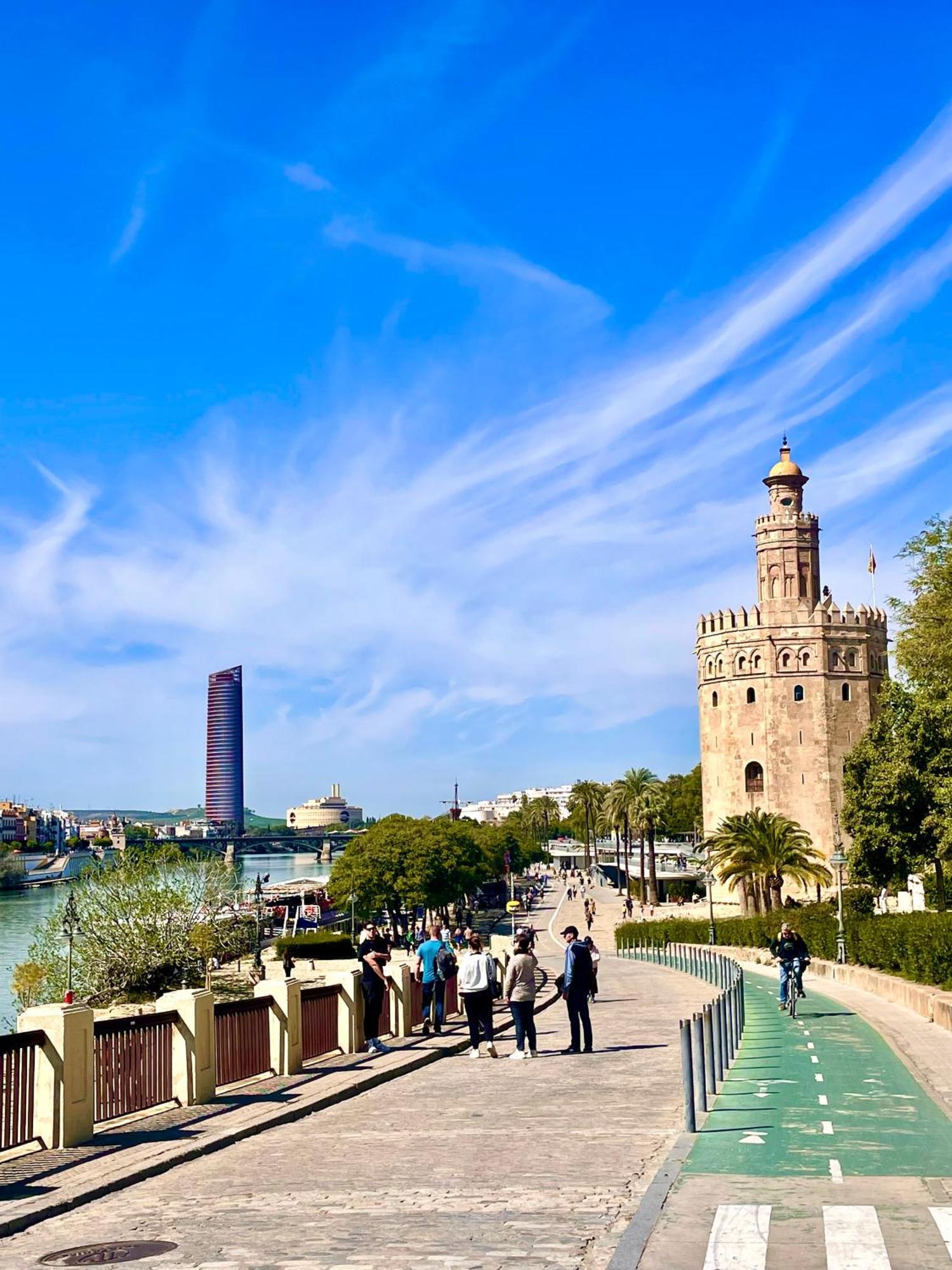 شقة La Terraza De Triana إشبيلية المظهر الخارجي الصورة