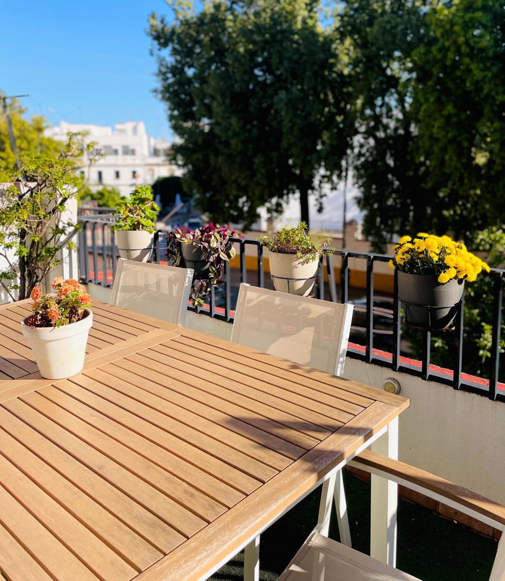 شقة La Terraza De Triana إشبيلية المظهر الخارجي الصورة