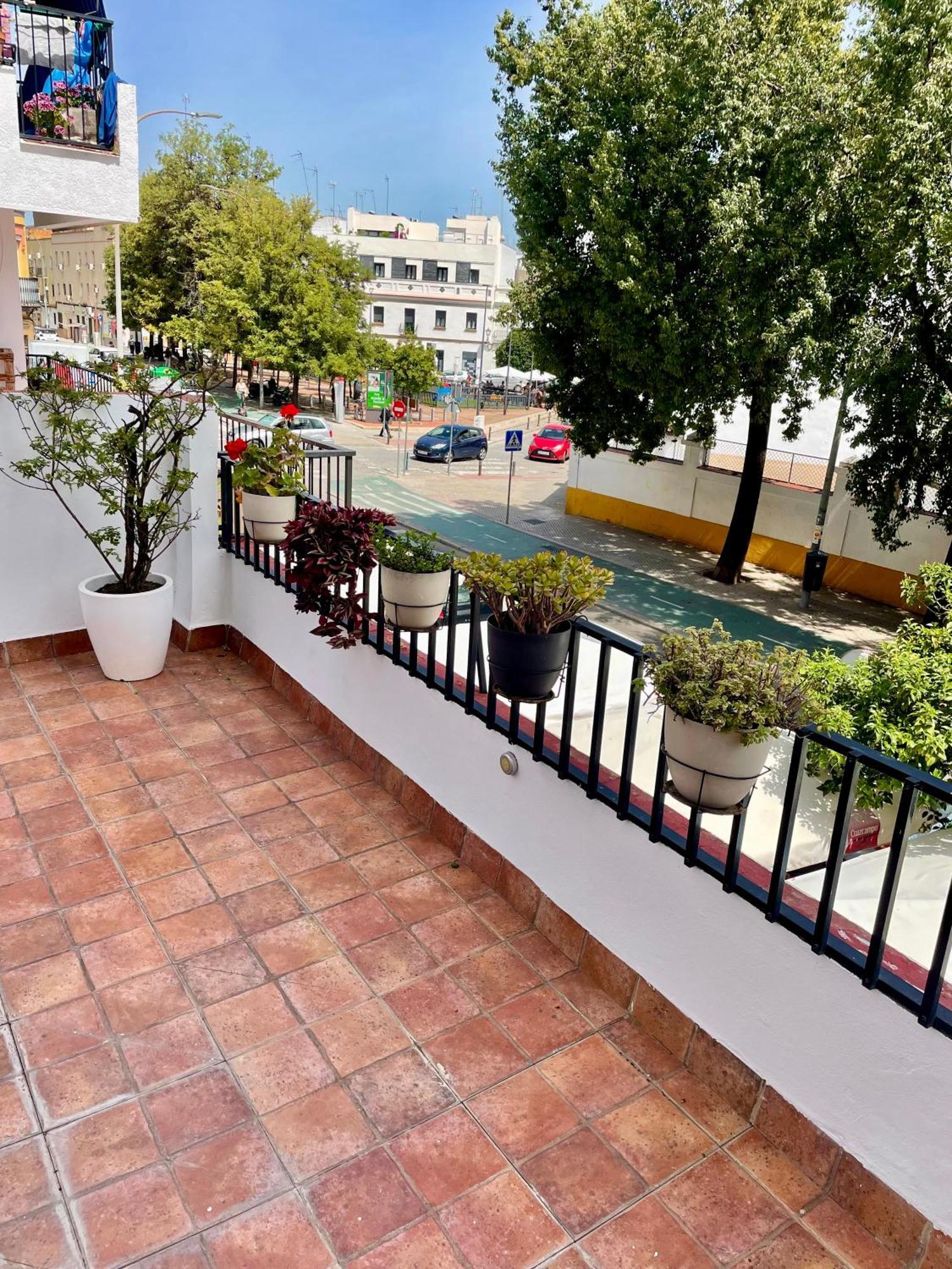 شقة La Terraza De Triana إشبيلية المظهر الخارجي الصورة